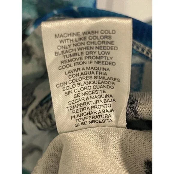 Glam Doll Dress Cut Out Neck And Sides. Stretch Zip Back Floral Women’s Size M - Picture 6 of 10